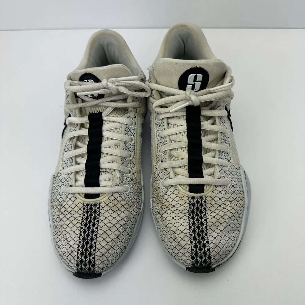 Nike Sabrina 1 🏀 Shoes #FQ3381-103 Magnetic White/Black/Gray Women Sz 7.5